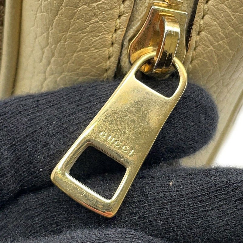 グッチ ショルダーバッグ GGキャンバス/レザー 449413 GUCCI アウトレット品