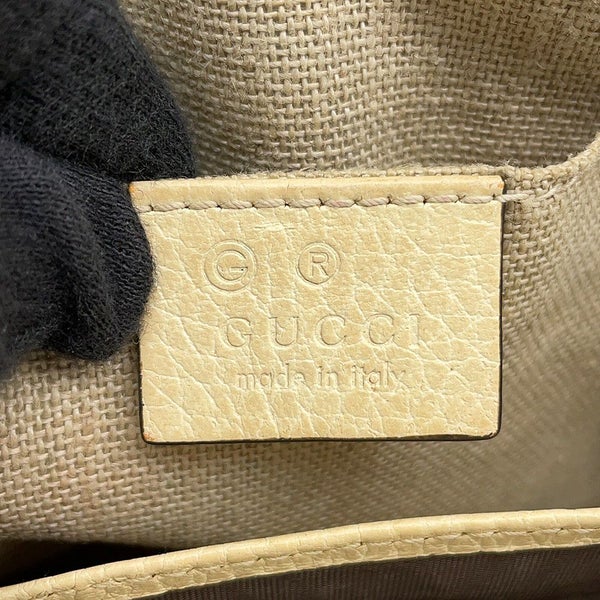 グッチ ショルダーバッグ GGキャンバス/レザー 449413 GUCCI アウトレット品