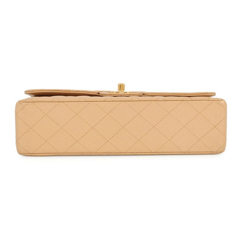 シャネル チェーンショルダーバッグ マトラッセ25 ココマーク ダブルチェーン キャビアスキン A01112 CHANEL