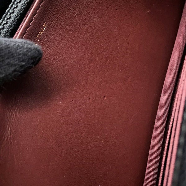 シャネル チェーンウォレット マトラッセ ココマーク キャビアスキン AP0250 CHANEL 財布 黒