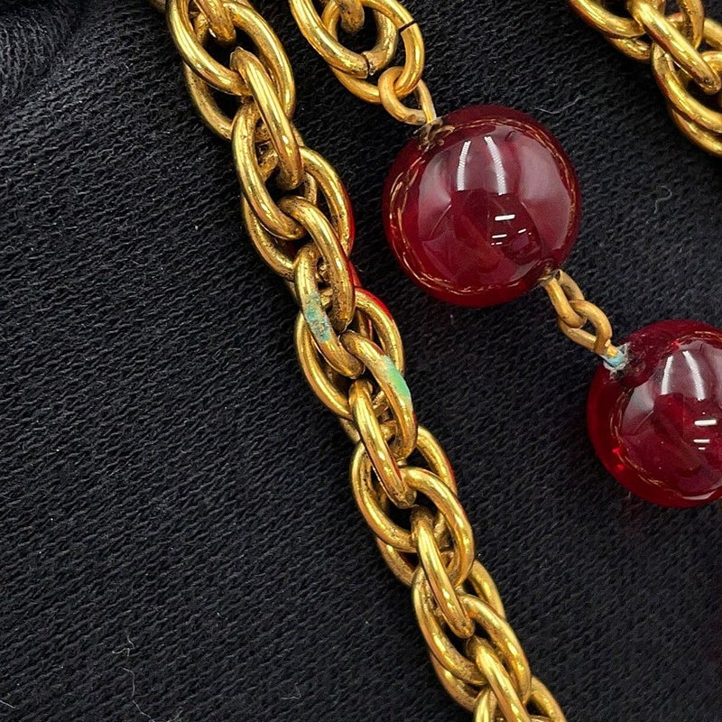 シャネル ネックレス グリポワ ココマーク メタル CHANEL アクセサリー