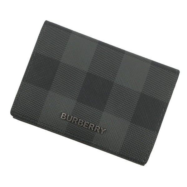 バーバリー 三つ折り財布 チェック柄 コンパクトトウォレット レザー 8062606 BURBERRY
