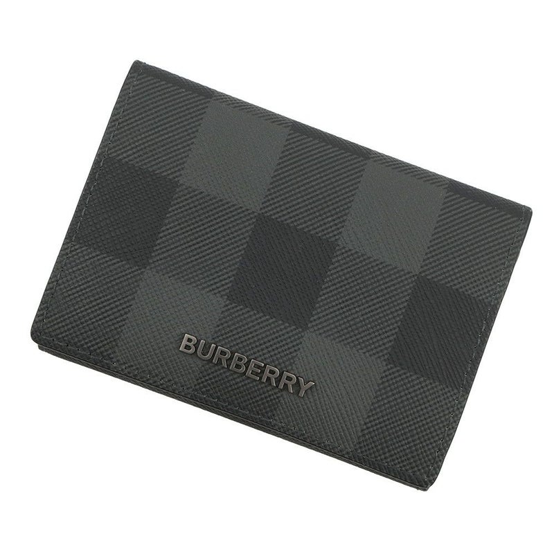 バーバリー 三つ折り財布 チェック柄 コンパクトトウォレット レザー 8062606 BURBERRY