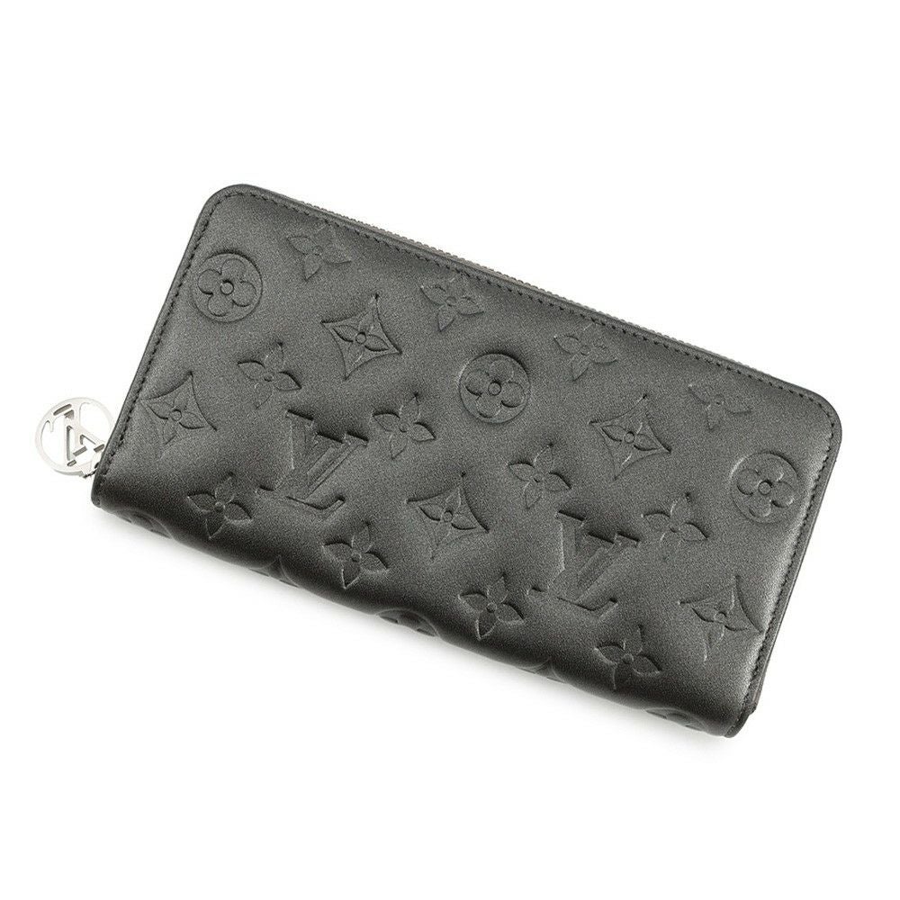 ルイヴィトン 長財布 ラムレザー/モノグラム・パターン ジッピー