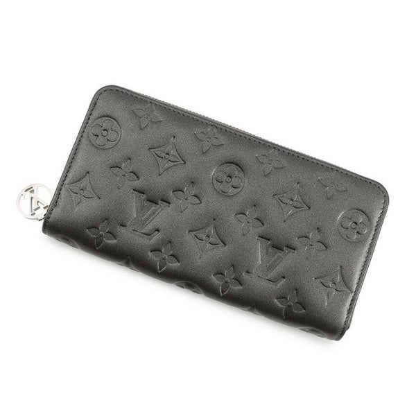 ルイヴィトン 長財布 ラムレザー/モノグラム・パターン ジッピーウォレット M81763 LOUIS VUITTON 財布