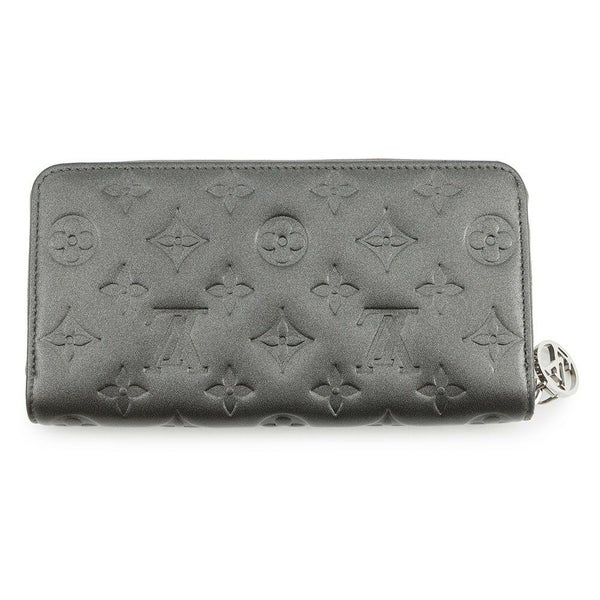 ルイヴィトン 長財布 ラムレザー/モノグラム・パターン ジッピーウォレット M81763 LOUIS VUITTON 財布