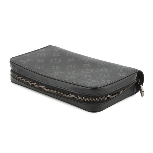 ルイヴィトン 長財布 モノグラム・エクリプス ジッピーXL M61698 LOUIS VUITTON 旧型金具 黒 ブラック