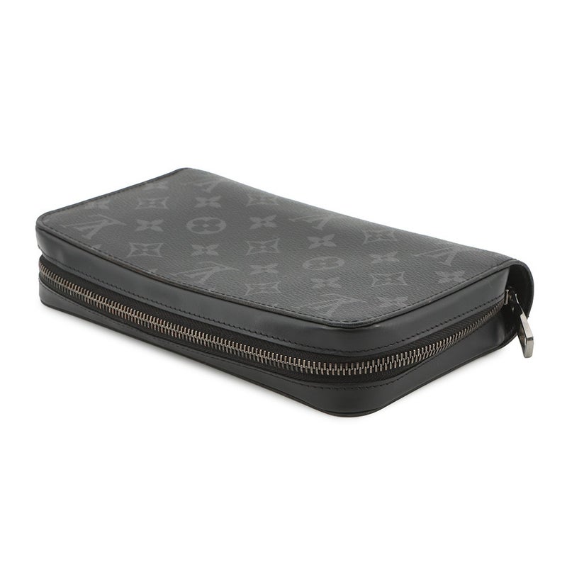 ルイヴィトン 長財布 モノグラム・エクリプス ジッピーXL M61698 LOUIS VUITTON 旧型金具 黒 ブラック