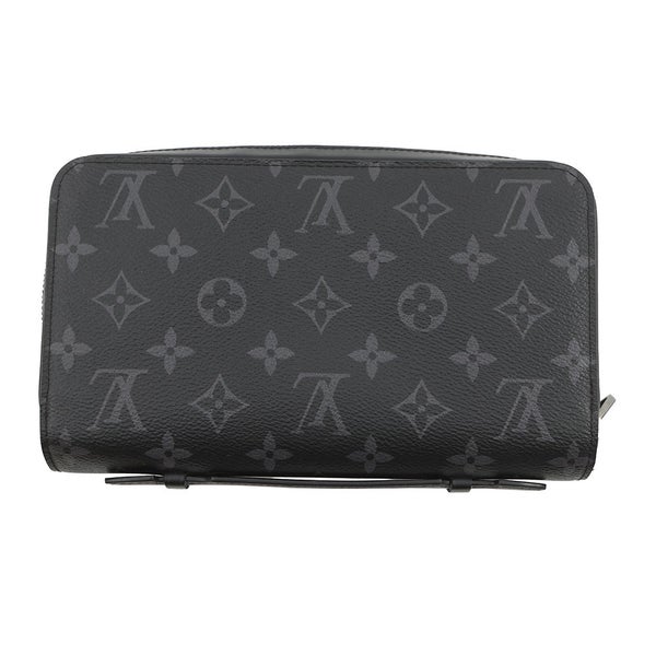 ルイヴィトン 長財布 モノグラム・エクリプス ジッピーXL M61698 LOUIS VUITTON 旧型金具 黒 ブラック