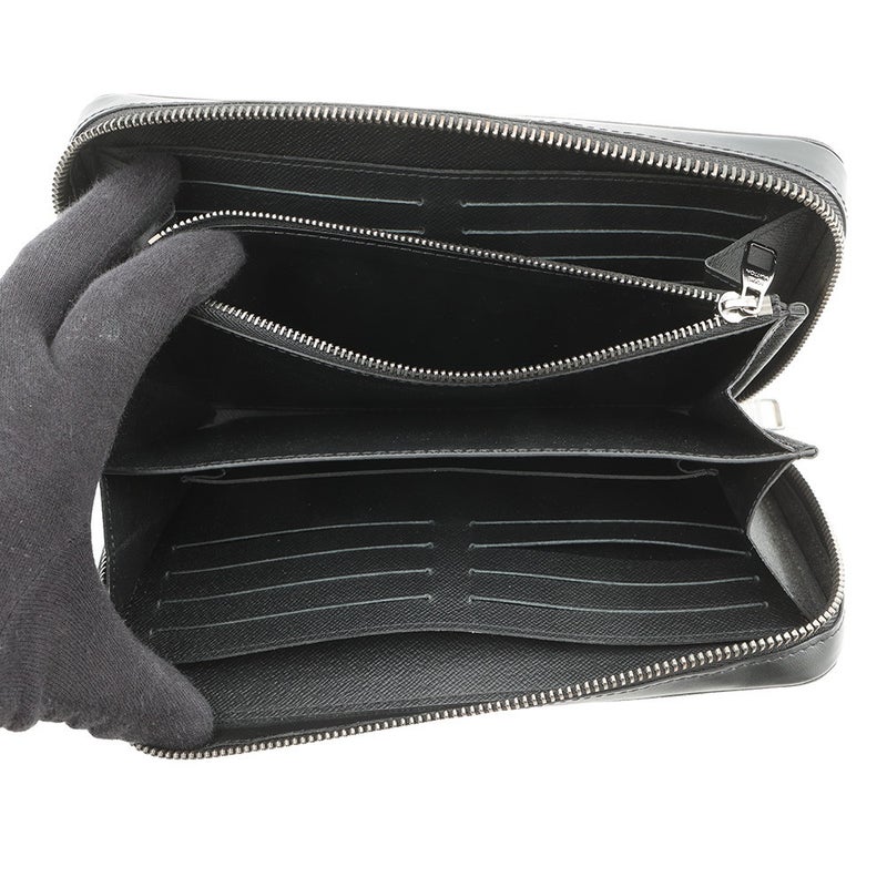 ルイヴィトン 長財布 モノグラム・エクリプス ジッピーXL M61698 LOUIS VUITTON 旧型金具 黒 ブラック