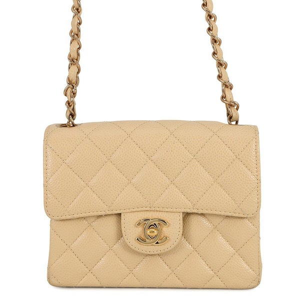 シャネル チェーンショルダーバッグ ミニマトラッセ ココマーク キャビアスキン A35200 CHANEL 黒