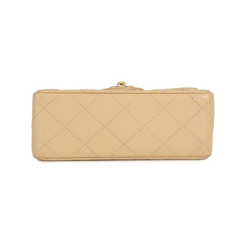 シャネル チェーンショルダーバッグ ミニマトラッセ ココマーク キャビアスキン A35200 CHANEL 黒