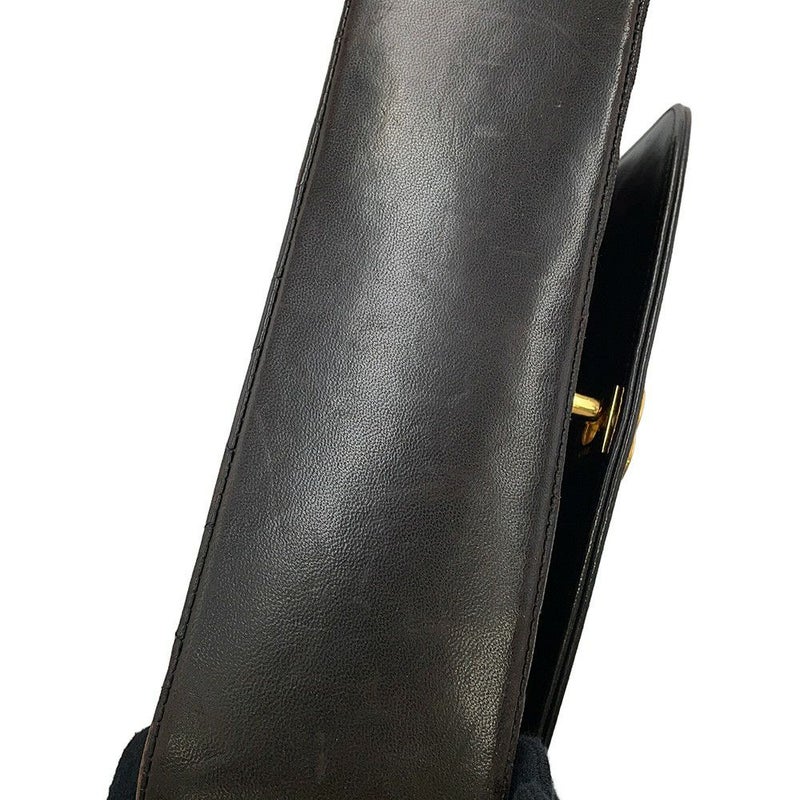 シャネル チェーンショルダーバッグ マトラッセ ココマーク ダイアナ ラムスキン A01164 CHANEL 黒