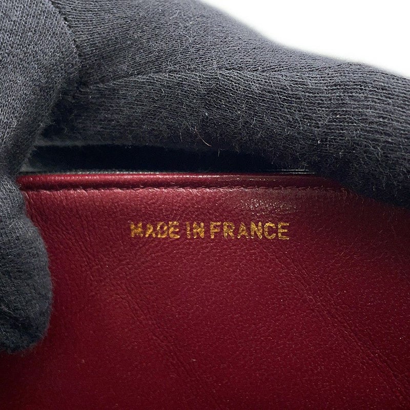 シャネル チェーンショルダーバッグ マトラッセ ココマーク ダイアナ ラムスキン A01164 CHANEL 黒