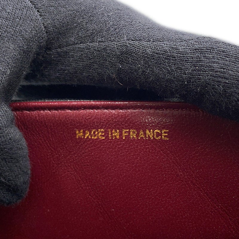 シャネル チェーンショルダーバッグ マトラッセ ココマーク ダイアナ ラムスキン A01164 CHANEL 黒