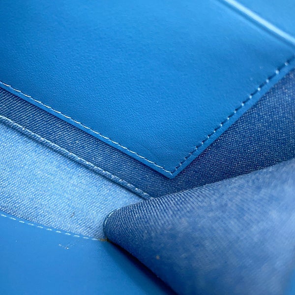 シャネル チェーンショルダーバッグ マトラッセ ココマーク パールクラッシュ カメラバッグ デニム AP2463 CHANEL