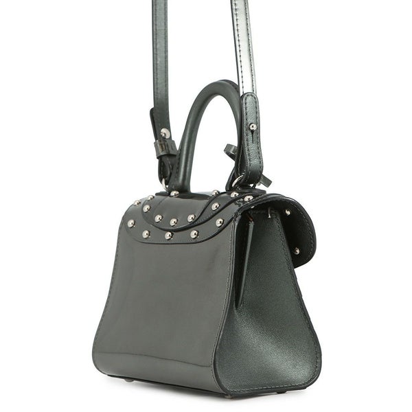 デルヴォー ハンドバッグ ブリヨン アイロン・シールド マイクロ パテント AA0434ARC080KPA Delvaux 2way アウトレット品