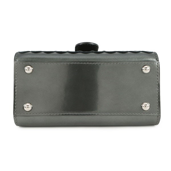 デルヴォー ハンドバッグ ブリヨン アイロン・シールド マイクロ パテント AA0434ARC080KPA Delvaux 2way アウトレット品