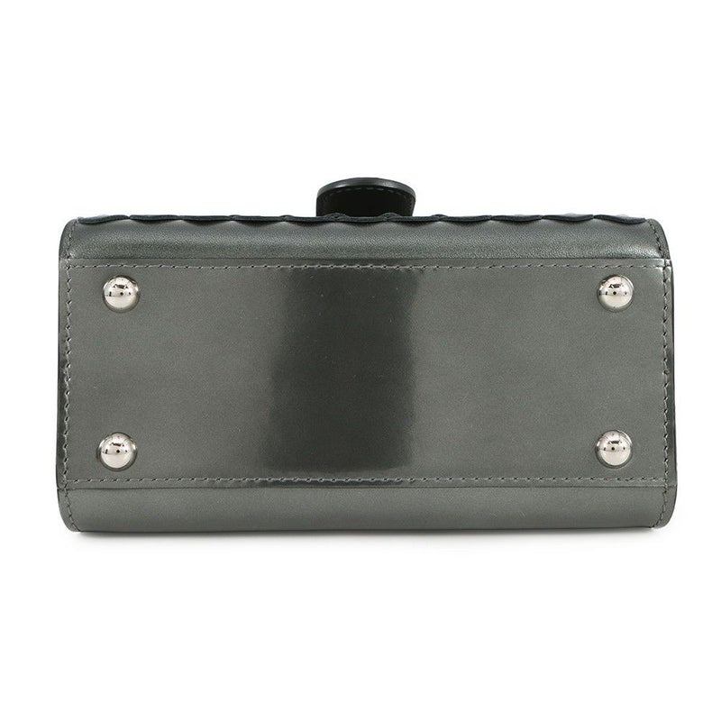 デルヴォー ハンドバッグ ブリヨン アイロン・シールド マイクロ パテント AA0434ARC080KPA Delvaux 2way アウトレット品