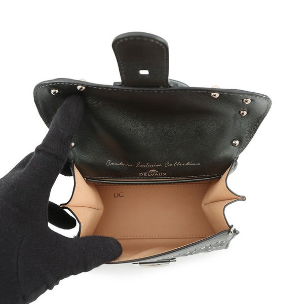 デルヴォー ハンドバッグ ブリヨン アイロン・シールド マイクロ パテント AA0434ARC080KPA Delvaux 2way アウトレット品