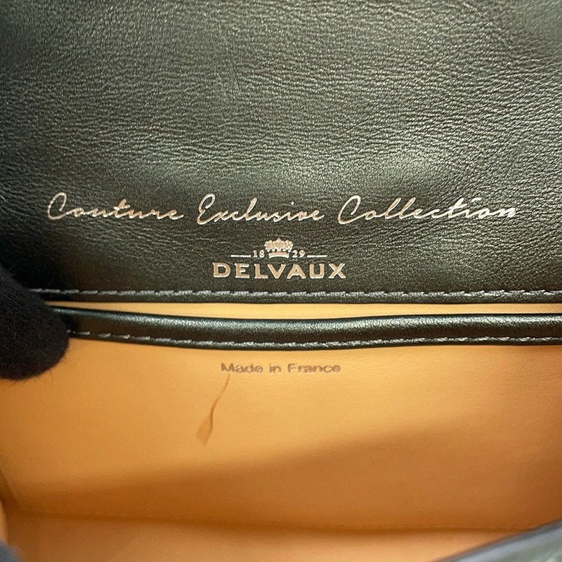 デルヴォー ハンドバッグ ブリヨン アイロン・シールド マイクロ パテント AA0434ARC080KPA Delvaux 2way アウトレット品