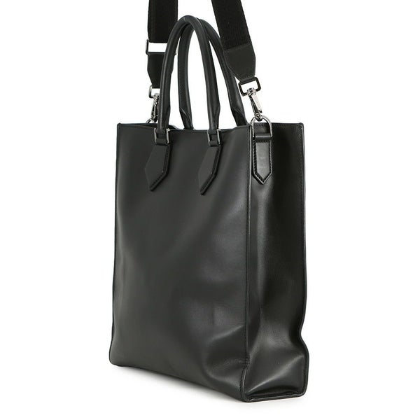 ドルチェ＆ガッバーナ トートバッグ ロゴ ショッピングバッグ レザー BM2154AG218 2way 黒