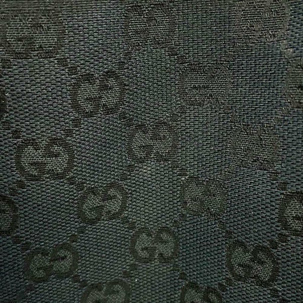 グッチ トートバッグ GGキャンバス シェリーライン リボンモチーフ キャンバス/レザー 163805 GUCCI 黒