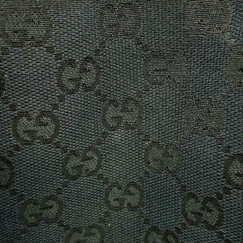 グッチ トートバッグ GGキャンバス シェリーライン リボンモチーフ キャンバス/レザー 163805 GUCCI 黒