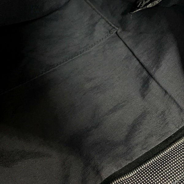 エルメス トートバッグ エールライン カバス グリス/ブラック/シルバー金具 キャンバス HERMES バッグ