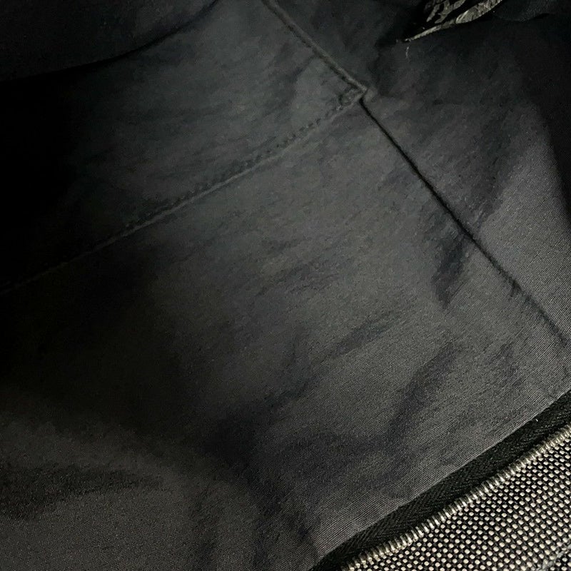 エルメス トートバッグ エールライン カバス グリス/ブラック/シルバー金具 キャンバス HERMES バッグ