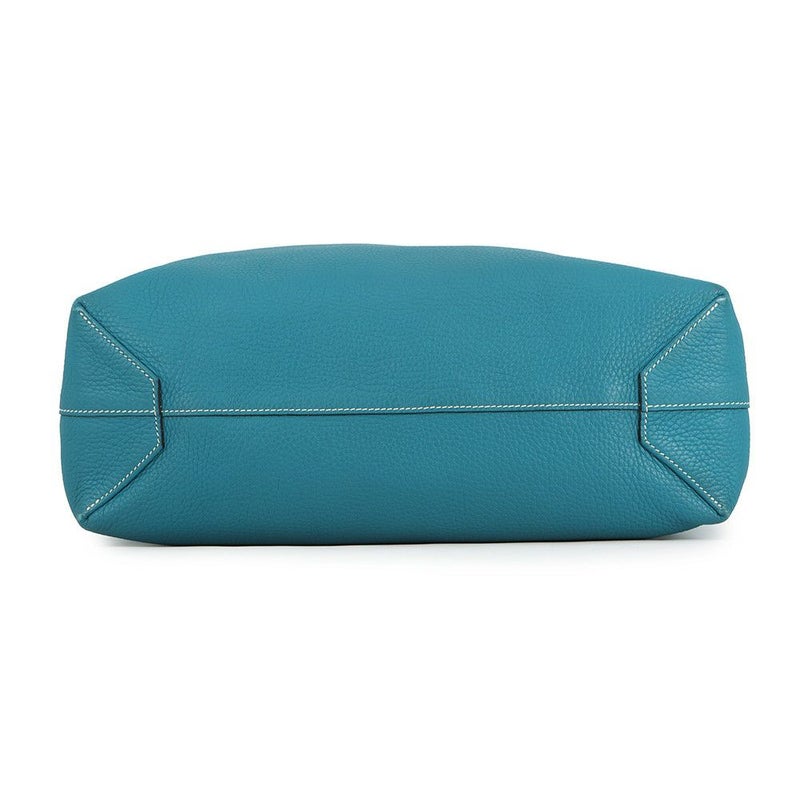 エルメス トートバッグ ドゥブルセンス45 ブルーイズミール/ブルーサフィール トリヨンクレマンス □R刻印