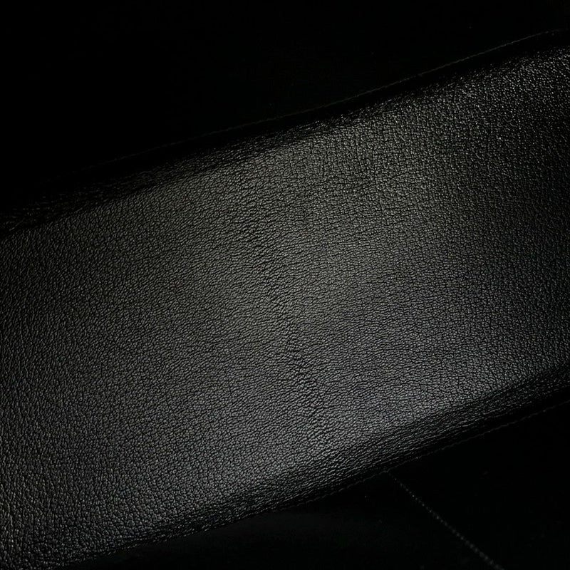 エルメス ハンドバッグ ケリー32 内縫い ブラック/シルバー金具 トゴ □J刻印 2wayショルダー 黒