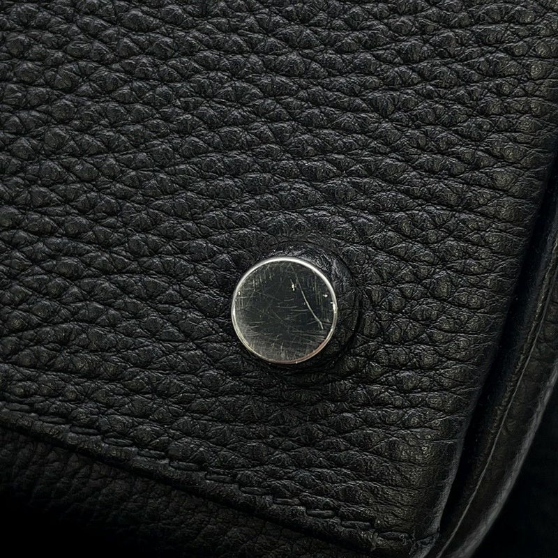 エルメス ハンドバッグ ケリー32 内縫い ブラック/シルバー金具 トゴ □J刻印 2wayショルダー 黒