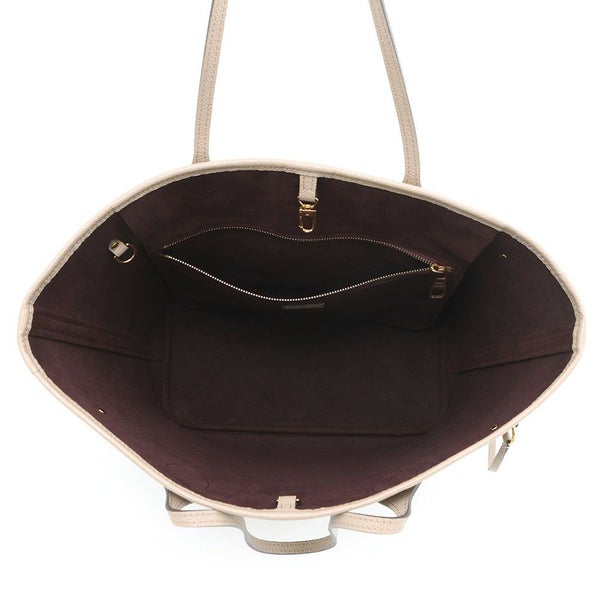 ルイヴィトン トートバッグ モノグラム・アンプラント ネヴァーフルMM M45686 LOUIS VUITTON ヴィトン バッグ ポーチ付き