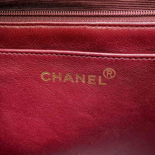 シャネル チェーンショルダーバッグ マトラッセ30 ココマーク ラムスキン A04412 CHANEL バッグ デカマト 黒