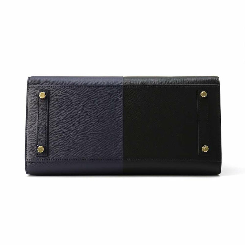 エルメス バーキン30 カザック ブルーインディゴ/ブラック/ブルーフリーダ/ゴールド金具 エプソン Z刻印 HERMES Birkin