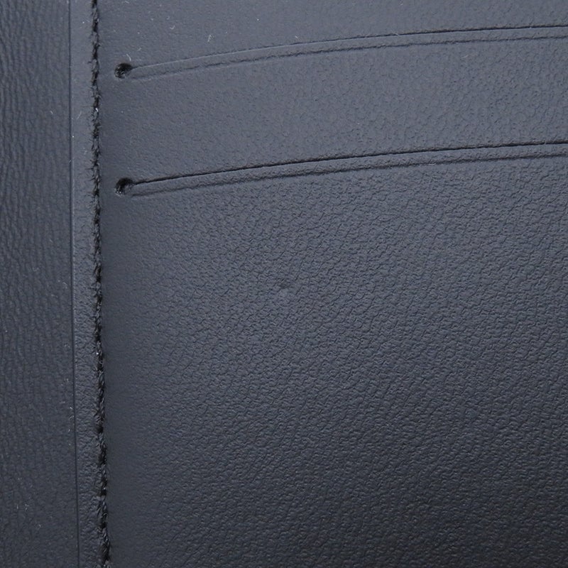 ルイヴィトン 三つ折り財布 トリヨンレザー/ペインティッド ドット LV×YK ポルトフォイユ・カプシーヌ コンパクト M81963 黒 草間弥生