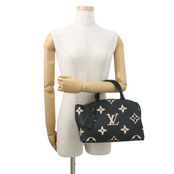 ルイヴィトン ハンドバッグ バイカラー モノグラム・アンプラント プティ・パレPM M58913 ヴィトン 2way ブラック 黒