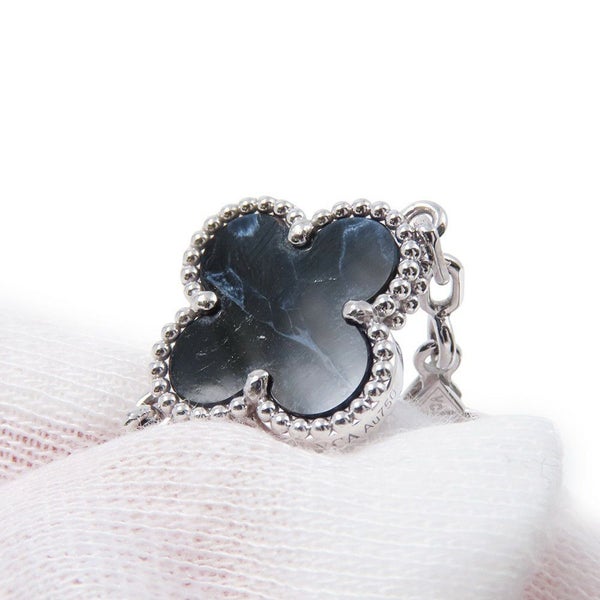 ヴァンクリーフ＆アーペル ブレスレット ヴィンテージ アルハンブラ ブレスレット 5モチーフ ピーターサイト K18WG VCARA41300