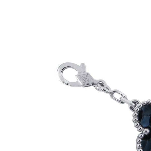 ヴァンクリーフ＆アーペル ブレスレット ヴィンテージ アルハンブラ ブレスレット 5モチーフ ピーターサイト K18WG VCARA41300