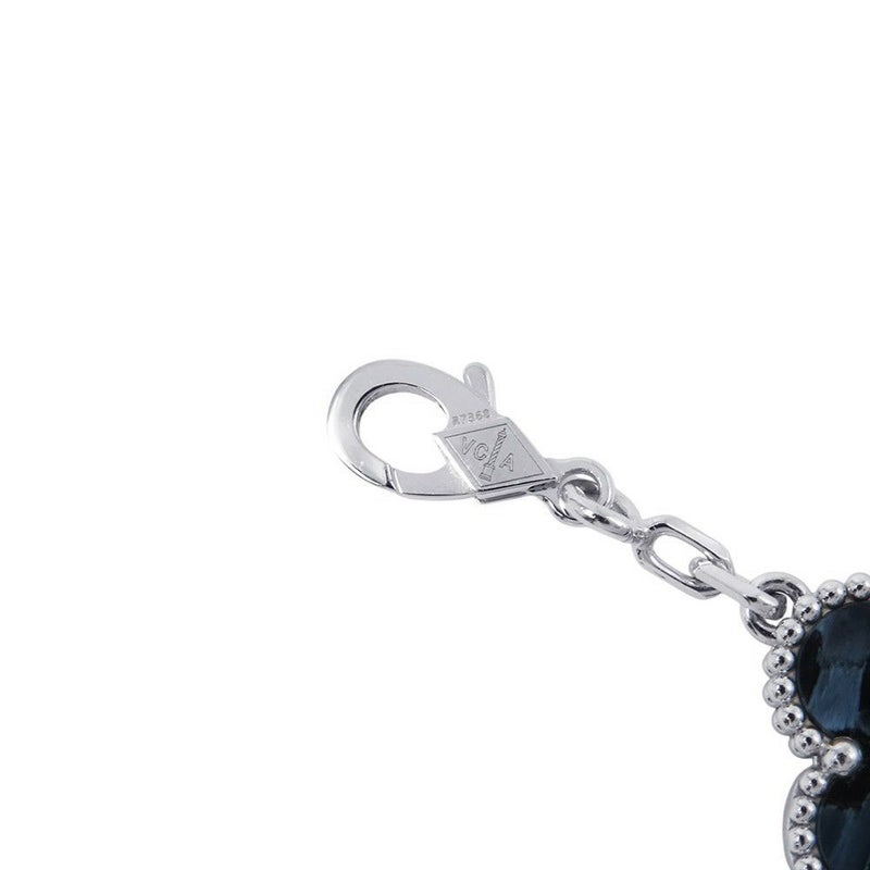 ヴァンクリーフ＆アーペル ブレスレット ヴィンテージ アルハンブラ ブレスレット 5モチーフ ピーターサイト K18WG VCARA41300