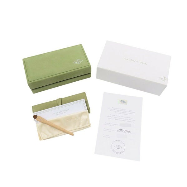 ヴァンクリーフ＆アーペル ブレスレット ヴィンテージ アルハンブラ ブレスレット 5モチーフ ピーターサイト K18WG VCARA41300