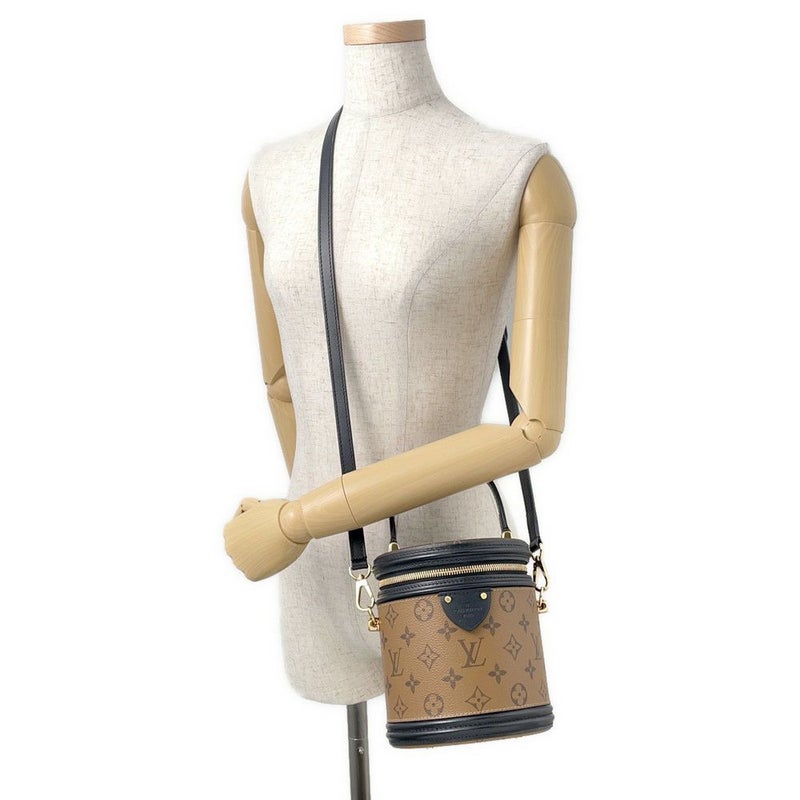 ルイヴィトン ハンドバッグ モノグラム・リバース カンヌ M43986 LOUIS VUITTON ヴィトン 2way ショルダー バニティバッグ