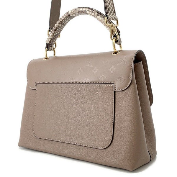 ルイヴィトン ハンドバッグ モノグラム トリヨンレザー/パイソン ヴェリー・ワンハンドルバッグ LOUIS VUITTON  2way ショルダー