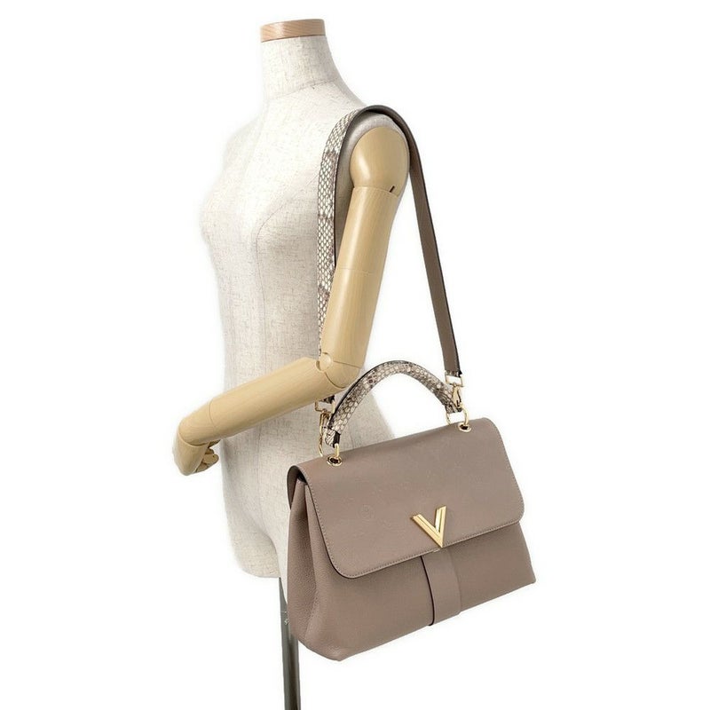 ルイヴィトン ハンドバッグ モノグラム トリヨンレザー/パイソン ヴェリー・ワンハンドルバッグ LOUIS VUITTON  2way ショルダー