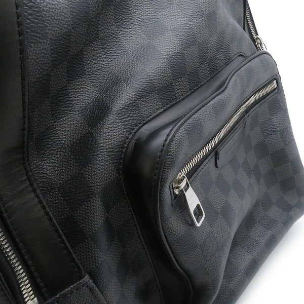 ルイヴィトン リュック ダミエ・グラフィット ジョッシュ N41473 LOUIS VUITTON ヴィトン バッグ メンズ 黒 ブラック
