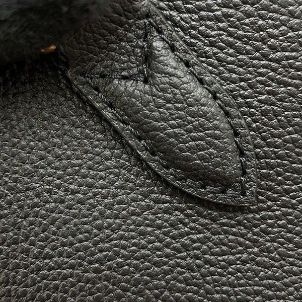 ルイヴィトン ハンドバッグ バイカラーモノグラム・アンプラント スピーディ・バンドリエール 25 M58947 2way ショルダー 黒 ブラック