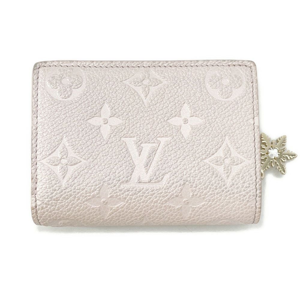 美品 ルイヴィトン モノグラム アンプラント ポルトフォイユ クレア 二つ折り LOUIS VUITTON（ルイ・ヴィトン） 財布 レディース ポルトフォイユ