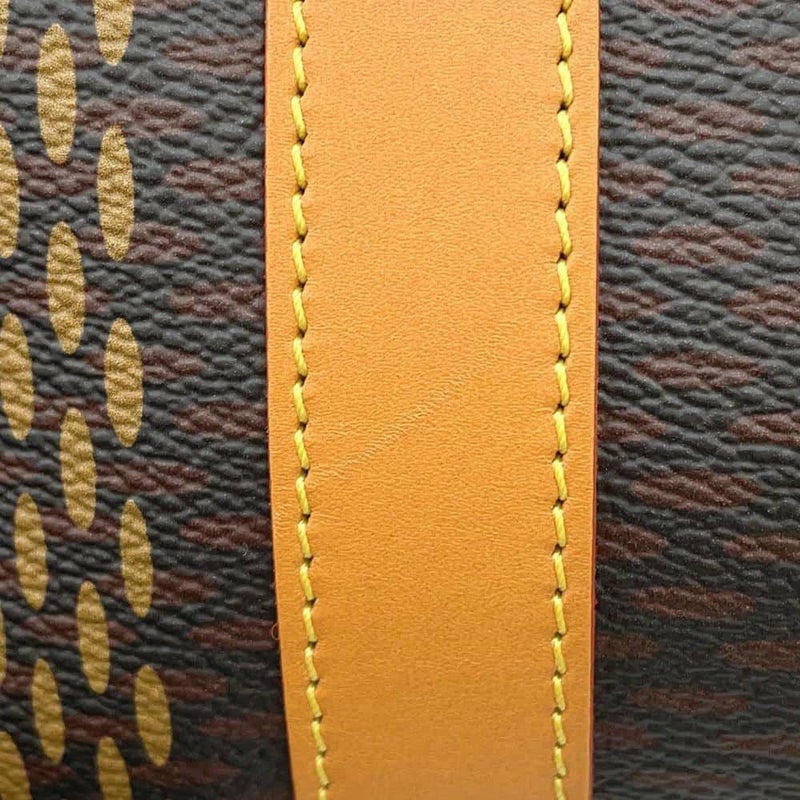 ルイヴィトン ボストンバッグ ダミエ・エベヌ ジャイアント/モノグラム キーポル・バンドリエール50 N40360 黒 ブラック NIGOコラボ