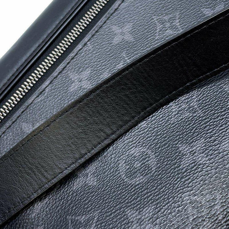 ルイヴィトン ボディバッグ モノグラム・エクリプス ディスカバリー・バムバッグ M44336 ブラック 黒